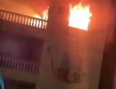 اشتعال حريق بشقة سكنية في حدائق الأهرام بالجيزة