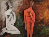 بعد 6 دقائق من المنافسة.. بيع لوحة للفنان إم إف حسين بـ 5.1 مليون دولار بمزاد نيويورك