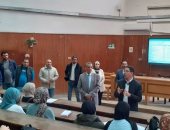 رئيس جامعة بنها يتابع انتظام الدراسة بعدد من الكليات