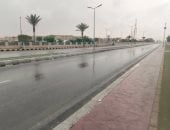 أمطار خفيفة وتقلبات جوية تضرب مدينة رأس سدر.. صور