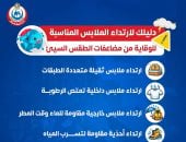 وزارة الصحة تصدر دليلا لارتداء الملابس المناسبة للوقاية من مضاعفات الطقس السيئ