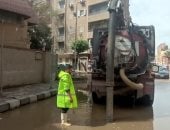 رئيس مياه الجيزة: رفع درجة الاستعداد القصوى وتعامل فورى مع مياه الأمطار