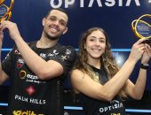 تصنيف الاسكواش.. مصطفى عسل وهانيا الحمامي يواصلان الصدارة عالمياً