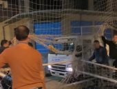 تشميع ملعب كرة قدم بكفر الدوار لمخالفته قرار غلق المنشآت الرياضية