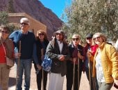 588 سائحًا يزورون سانت كاترين.. وتسلق جبل موسى لمشاهدة شروق الشمس