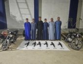 أنهت أسطورة ضرب النار في الأفراح.. أمن قنا يضبط 6 أشخاص ظهروا بفيديو إطلاق رصاص