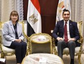 وزير الرياضة يبحث مع ممثل الأمم المتحدة بمصر تعزيز التعاون المشترك وتمكين الشباب