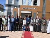 محافظ جنوب سيناء يتفقد مبنى التأمينات الجديد بأبو رديس تمهيدا لافتتاحه
