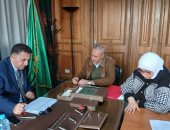 محافظ القليوبية يعقد اللقاء الأسبوعى بالقناطر الخيرية لحل مشكلات المواطنين