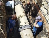 محافظ كفر الشيخ يوجه بسرعة إصلاح خط الطرد الرئيسي بمدخل مدينة مسير