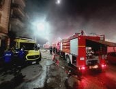 ارتفاع عدد المتوفين لـ 8 وإصابة 17 آخرين بحريق مصنع ومخزن حلمية الزيتون