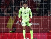 مصطفي شوبير يتألق ويحرم المنتخب الاسبانى من هدف فى الدقيقة 57