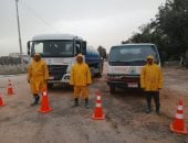 «مياه سوهاج» تدفع بـ275 معدة للتعامل الفورى مع  تجمعات الأمطار