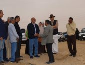 محافظ السويس يتفقد مصنع تدوير القمامة والمدفن الصحى