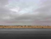 أمطار متوسطة على مدن الشيخ زويد ورفح