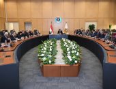 وزير الصناعة يبحث مع اتحاد الصناعات وجهاز الخدمة الوطنية سبل مضاعفة صادرات الرخام