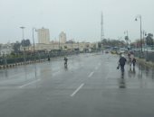 الصرف الصحى بالإسكندرية: سحب ركامية منخفضة وأمطار متفاوتة الشدة