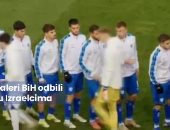 لاعبو البوسنة يرفضون مصافحة المنتخب الإسرائيلى بتصفيات يورو الشباب.. فيديو