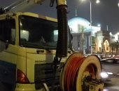 المرور يدفع بسيارات إغاثة على الطرق السريعة بعد سقوط أمطار