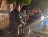 محافظ الدقهلية يتابع ميدانيًا أعمال سحب مياه الأمطار بشوارع المنصورة