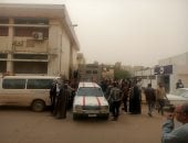 لحظة خروج جثامين حادث المنوفية من مستشفى السادات لدفنهم بقرية طنوب.. فيديو