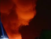 السيطرة على حريق اندلع داخل مخزن خردة فى المنصورية بالجيزة 