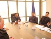 محافظ دمياط يعقد لقاء مع أصحاب كافيتريات الجربى بمدينة رأس البر