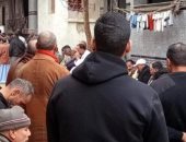 زوجة تلحق بزوجها بعد وفاته بساعة حزناً عليه بقرية فى كفر الشيخ