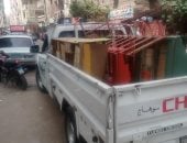 تحرير وضبط 198 مخالفة مرافق وإشغالات فى حملة بحى شرق سوهاج