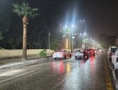 أمطار خير وبركة غزيرة تكسو شوارع مدينة الأقصر.. فيديو 