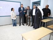 محافظ جنوب سيناء يتفقد أعمال تطوير مدرسة وادى فيران الثانوية الصناعية