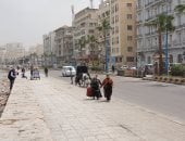 رياح محملة بالأتربة وطقس سيئ يضرب محافظة الإسكندرية.. فيديو