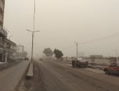 الجو بقى أصفر.. أتربة بالجو وانعدام الرؤية بمحافظة الشرقية «فيديو»