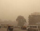 انخفاض فى الرؤية وغيوم وأتربة صفراء تغطى الأجواء بالدقهلية