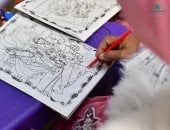 الباقيات الصالحات عضو التحالف الوطنى تتوسع فى برامج العلاج بالفن..صور