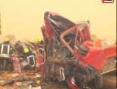  وفيات ومصابين.. تفاصيل حادث السادات المرورى.. فيديو