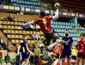 الأهلى يهزم الجزيرة 31 ــ 22 فى دوري محترفي كرة اليد