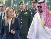 رئيسة الوزراء الإيطالية جورجيا ميلونى تصل إلى جدة فى زيارة رسمية