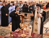 البابا تواضروس يصلى طقس «القنديل» بجمعة ختام الصوم في دير الأنبا بيشوي