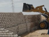 محافظ أسوان يتابع نتائج إزالة التعديات ضمن الموجة الـ28