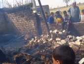 السيطرة على حريق فى 10 أحواش بقرية أبو دياب بقنا.. صور