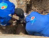 مياه القناة: الانتهاء من إصلاح تسريب خط مياه القنطرة شرق بالإسماعيلية في وقت قياسي