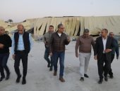 محافظة الجيزة تزيل أكبر تعدٍ على الأراضى الزراعية فى أبو النمرس.. صور