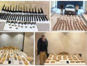 مقتل 6 عناصر خطرة وسقوط أباطرة الكيف بـ 85 قطعة سلاح