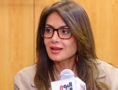 نجلاء بدر: المخرج سعد هنداوى درس كل تفصيلة فى مسلسل اللون الأزرق