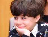 الطفل على السكرى: أستاذ سعد ساعدنى فى لعب شخصية حمزة بمسلسل اللون الأزرق