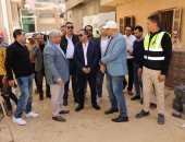 محافظ المنوفية يتفقد إنشاءات مدرسة السادات التجارية باستثمارات 20 مليون جنيه