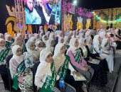 تكريم حفظة القرآن الكريم في حفل كبير بقرية الديسمي بالصف.. صور