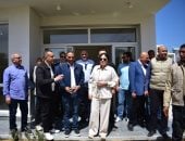 وزيرة الإسكان تتفقد الأبراج الشاطئية وطريق البوليفار و"مزارين" بالعلمين الجديدة