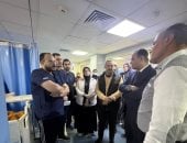 قيادات المؤسسة العلاجية يتفقدون العمل بمستشفى الإصلاح الإسلامي لمتابعة التطوير
